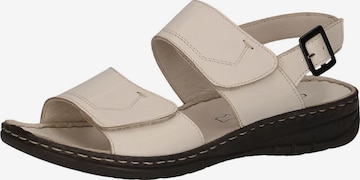 CAPRICE Sandals in Beige: front