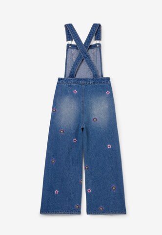 Wide leg Salopetă de la Desigual pe albastru