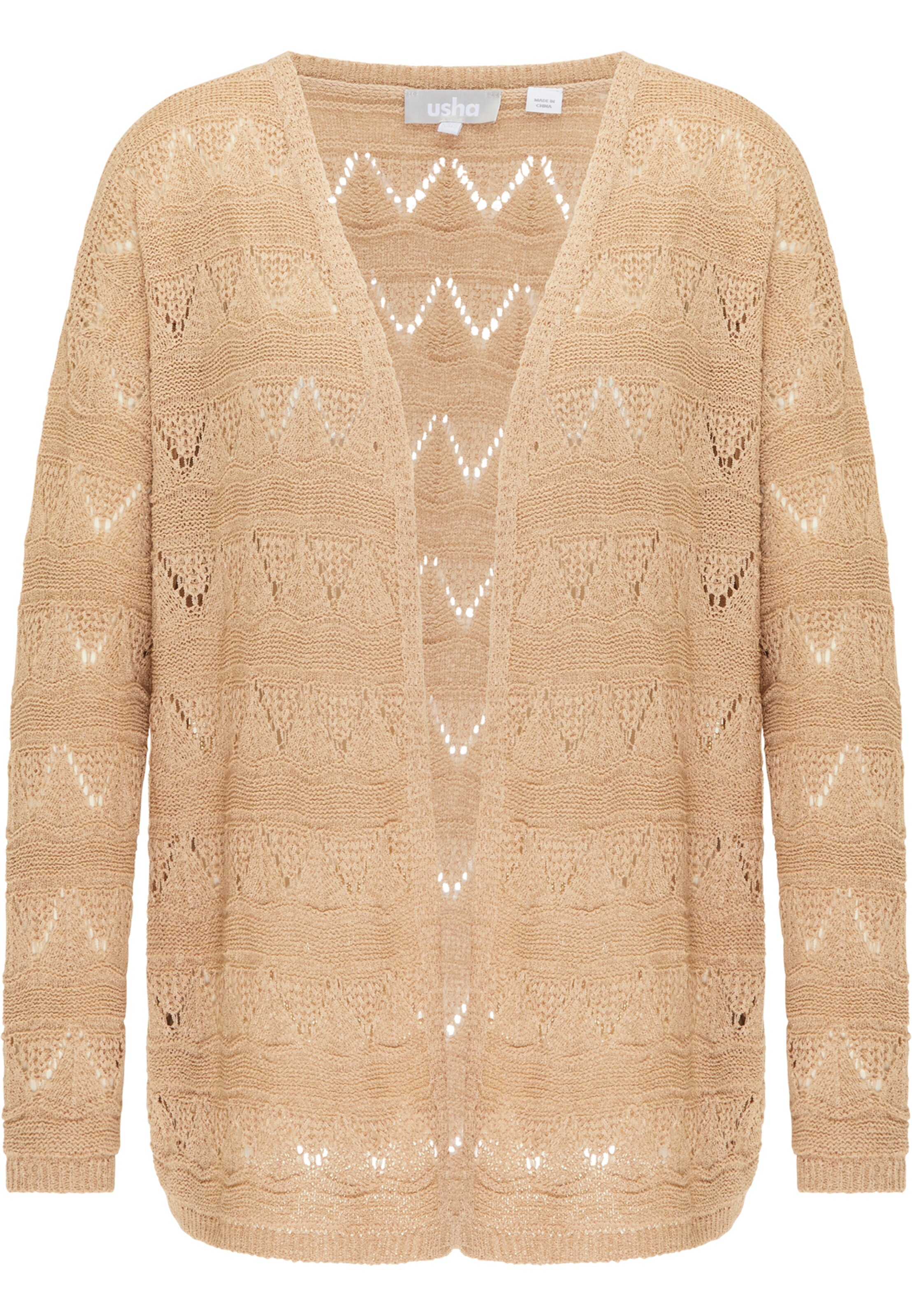 UshaKardigan - siva boja: prednji dio