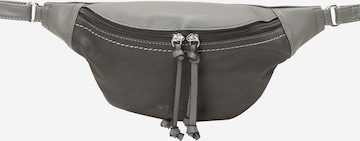 TOM TAILOR Fanny Pack 'Ellie' in Grey: front