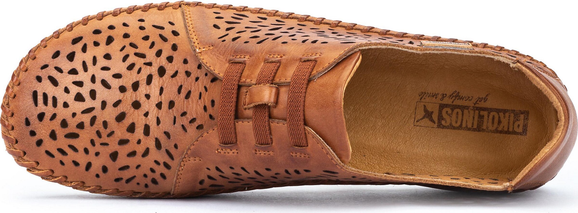 PIKOLINOS Šnurovacie topánky - Hnedá