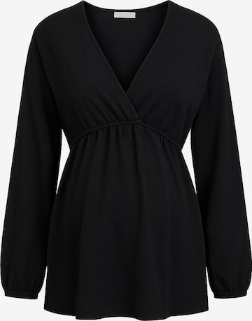LYN MAMA Bluse in Schwarz: Vorderseite