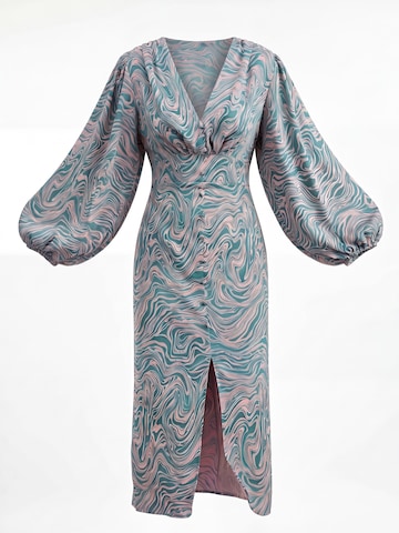 Robe 'Sorbet Glamour Dress' Shop Karey en bleu : devant