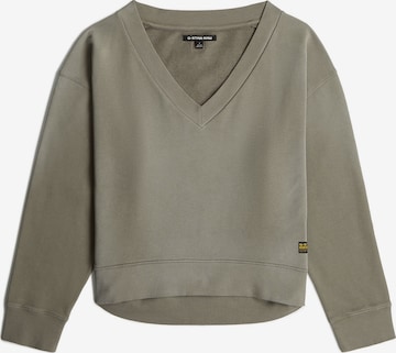 Sweat-shirt G-STAR en vert : devant