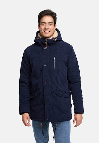 Veste d’hiver 'Ledley' INDICODE JEANS en bleu : devant