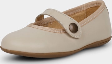 Ballerines Pisamonas en beige : devant