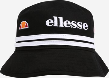 ELLESSE Müts 'Lorenzo Junior', värv must: eest vaates