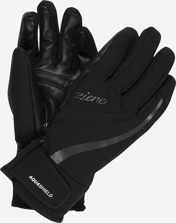 ZIENER Athletic Gloves 'Kitty As' in Black: front
