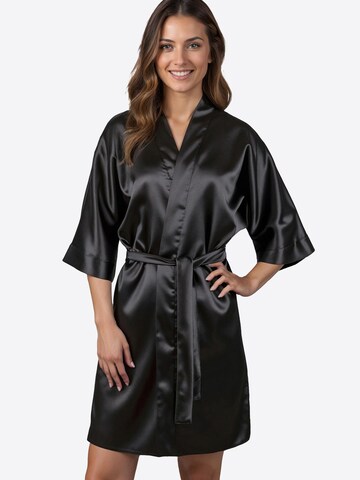 Vivisence Morgenmantel '5033' in Schwarz