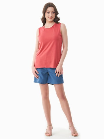 Organication Top in Red