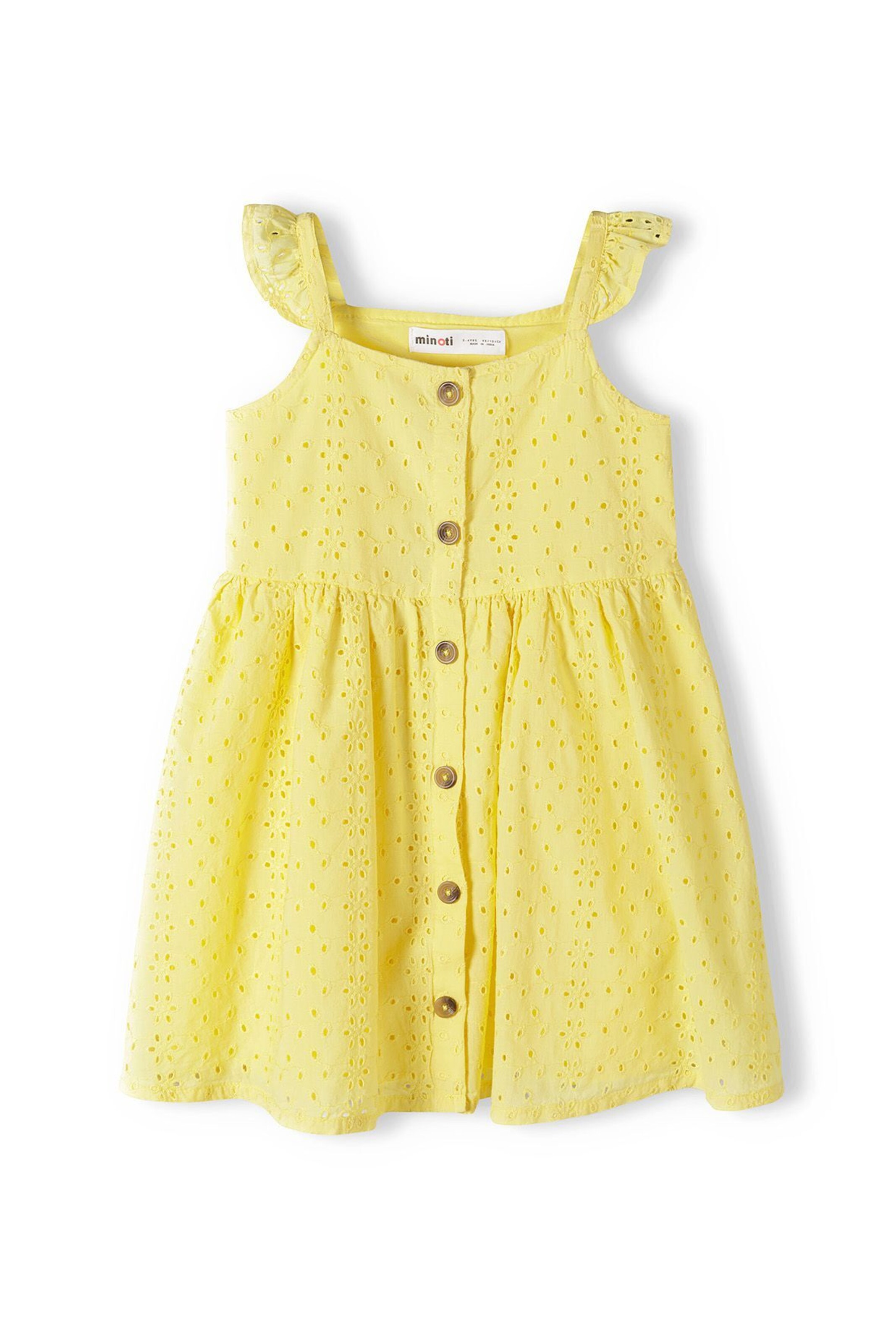 MINOTI Šaty – žlutá: přední strana