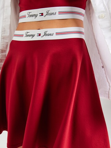 Tommy Jeans Rok in Rood