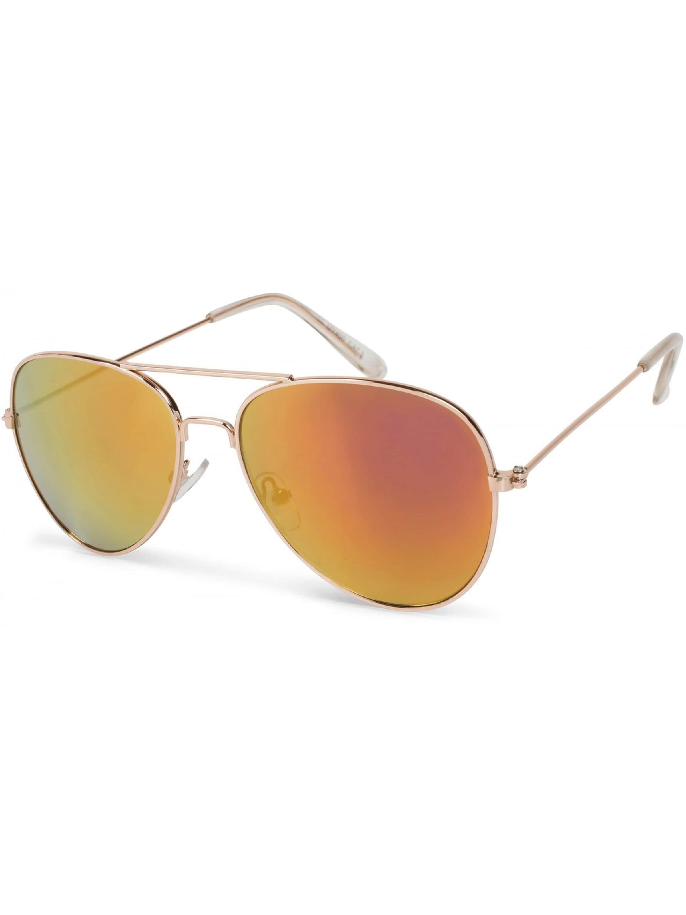 styleBREAKER Sonnenbrille 'Kinder Pilotenbrille 4 bis 10 Jahre'‌ in Rot: Vorderseite