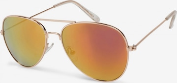 styleBREAKER Sunglasses 'Kinder Pilotenbrille 4 bis 10 Jahre' in Red: front