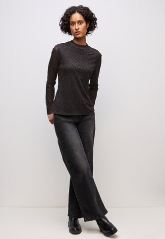 STREET ONE Shirt in Schwarz