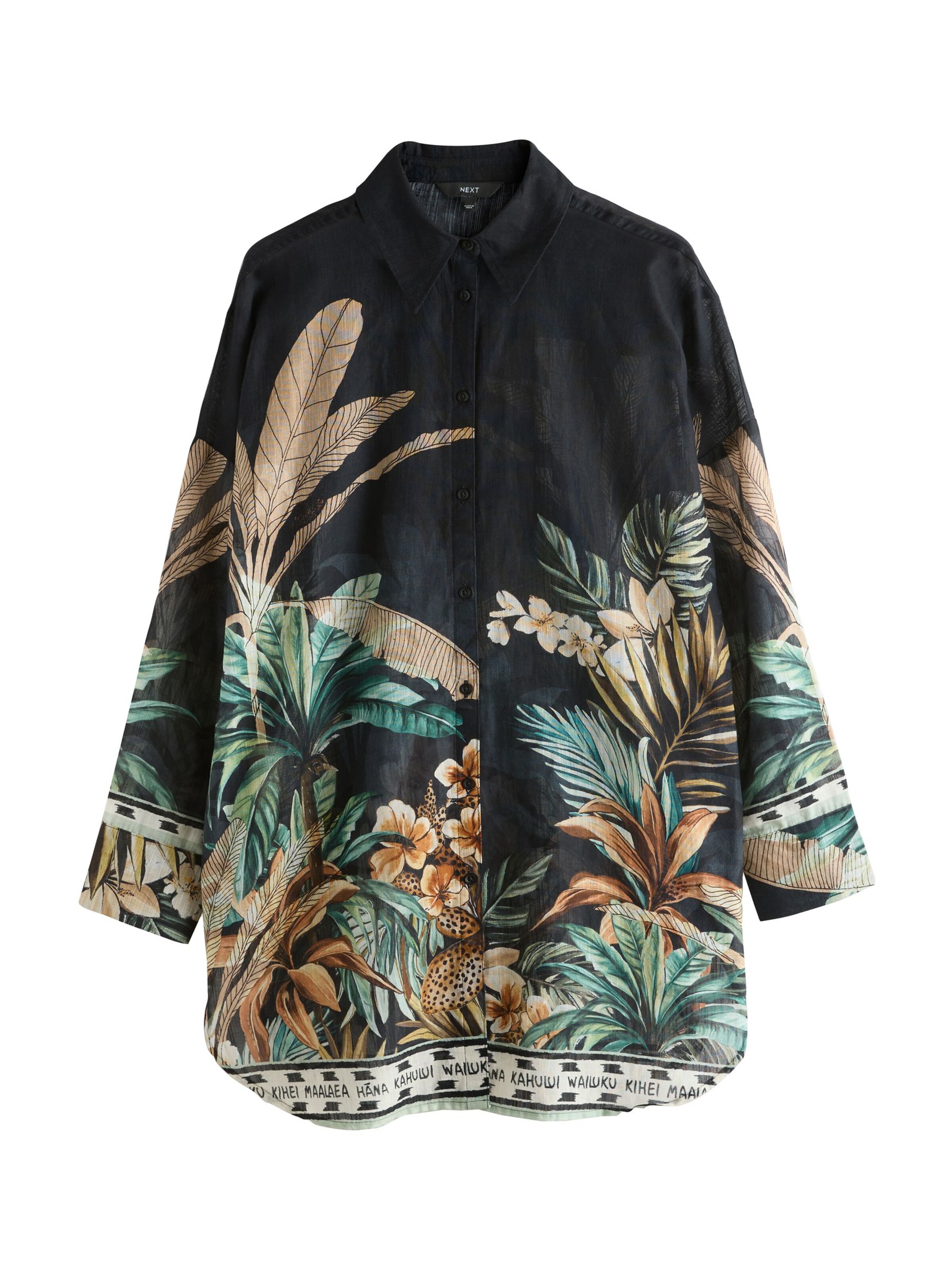 Next Beach dress in Black: front