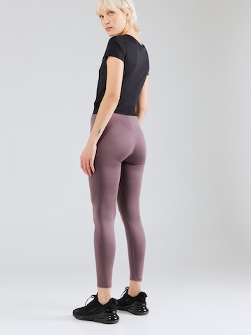 4F Skinny Športové nohavice - fialová