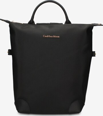 Zaino 'Zaino Novara Elite Gianmarco Venturi - Pelle Vegana 100% PU' di GianMarco Venturi in nero: frontale
