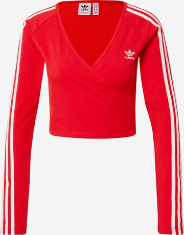 ADIDAS ORIGINALS Shirt in Red: front