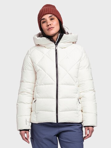 Schöffel Outdoor jacket 'Boston' in White: front