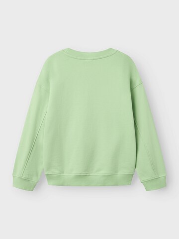 NAME IT Sweatshirt 'NKFBULOP' in Green
