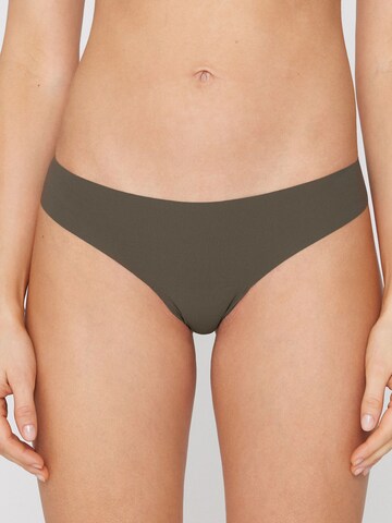 Tezenis Thong in Green: front