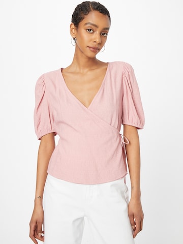 Oasis Blouse in Pink: front