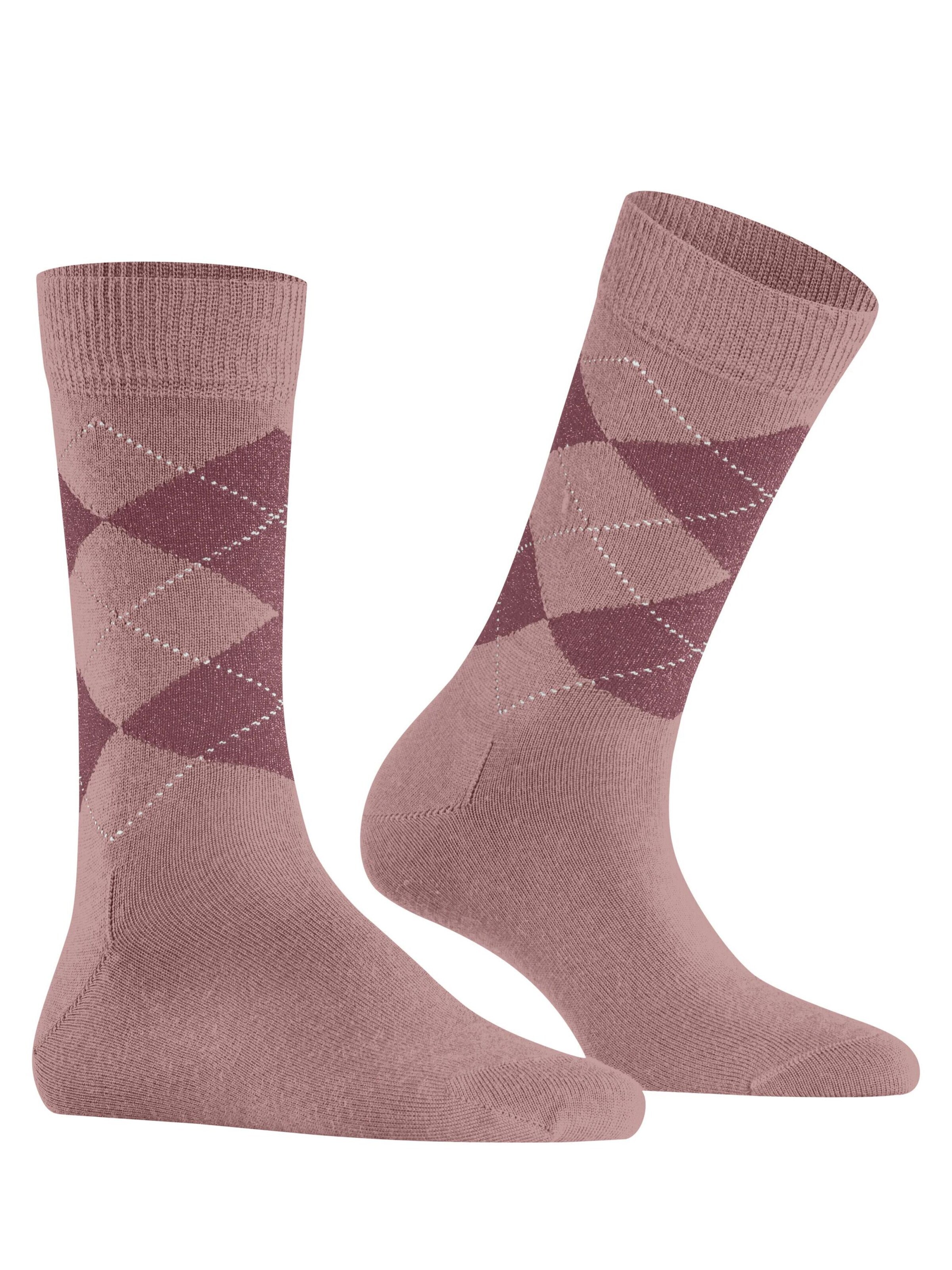 BURLINGTON Socken 'Marylebone Glitter'‌‌‌‌‌‌ in Pink