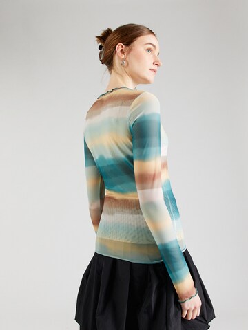 CATWALK JUNKIE Shirt 'TULIPS' in Groen