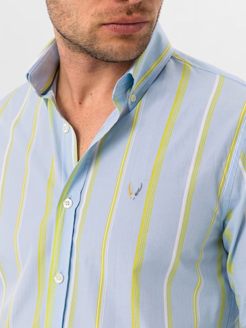 By Diess Collection Úzky strih Košeľa 'OXFORD ' - Modrá