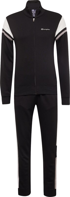Champion Authentic Athletic Apparel Trainingsanzug in Schwarz PY9464 Champion Authentic Athletic Apparel Trainingsanzug in Schwarz PY9464