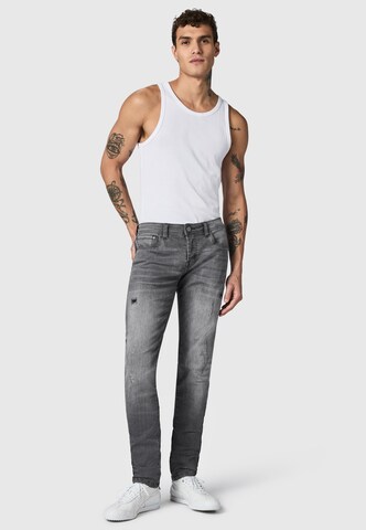 Peak Time Slimfit Jeans 'München' in Grau