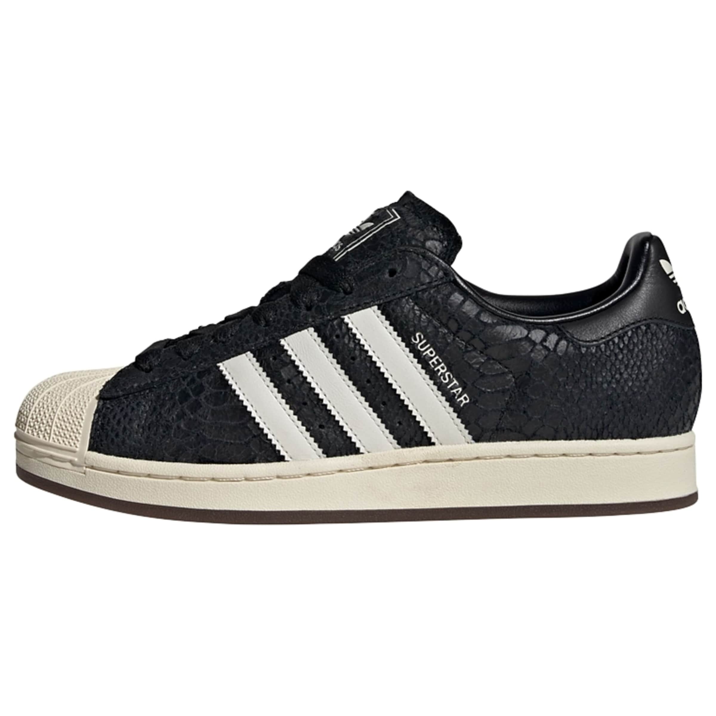 Baskets basses ' Superstar II ' ADIDAS ORIGINALS en noir : devant