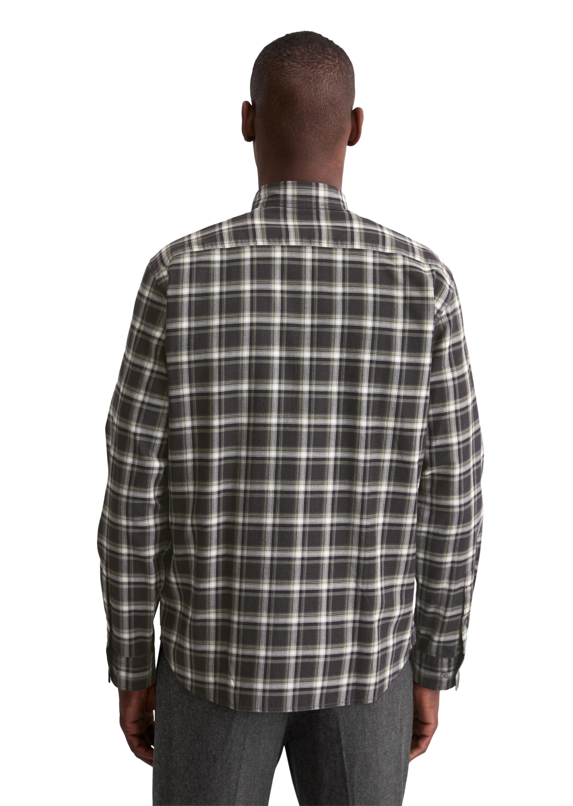 Marc O'Polo Regular fit Button Up Shirt in Black