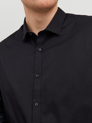 Comfort fit Camicia 'Blacardiff' di Jack & Jones Plus in nero