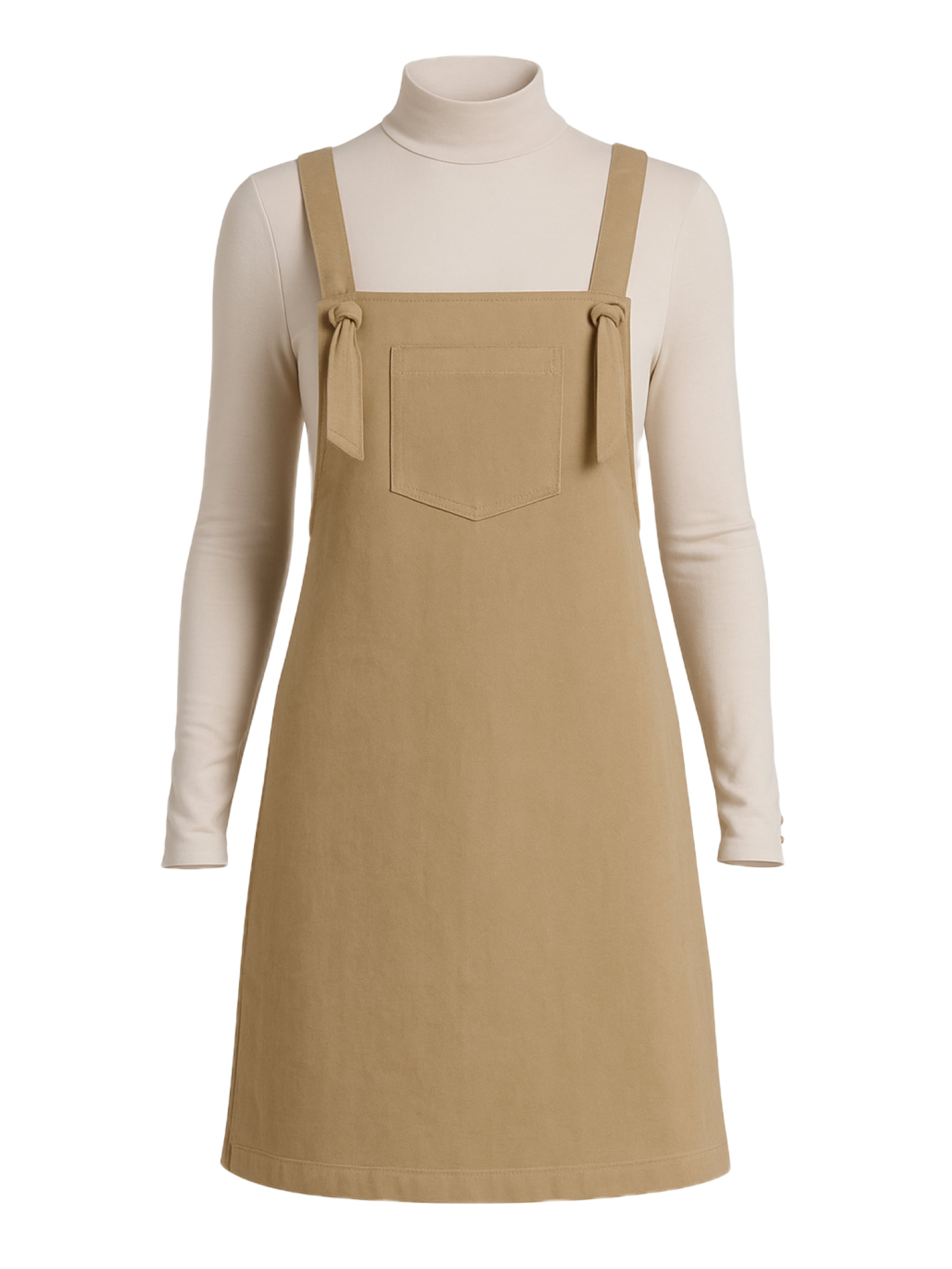 LYN MAMA Overgooier in Beige: voorkant