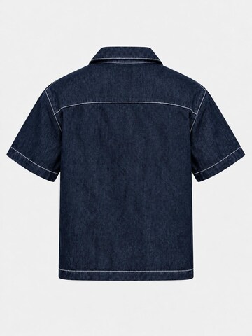 Coupe regular Chemise 'IYLovro' IYITO en bleu