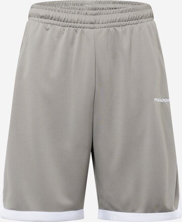 Pegador Regular Trousers in Grey: front