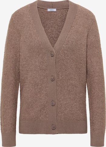 CECIL Strickjacke in Braun: Vorderseite