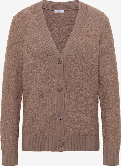CECIL Strickjacke in hellbraun, Produktansicht