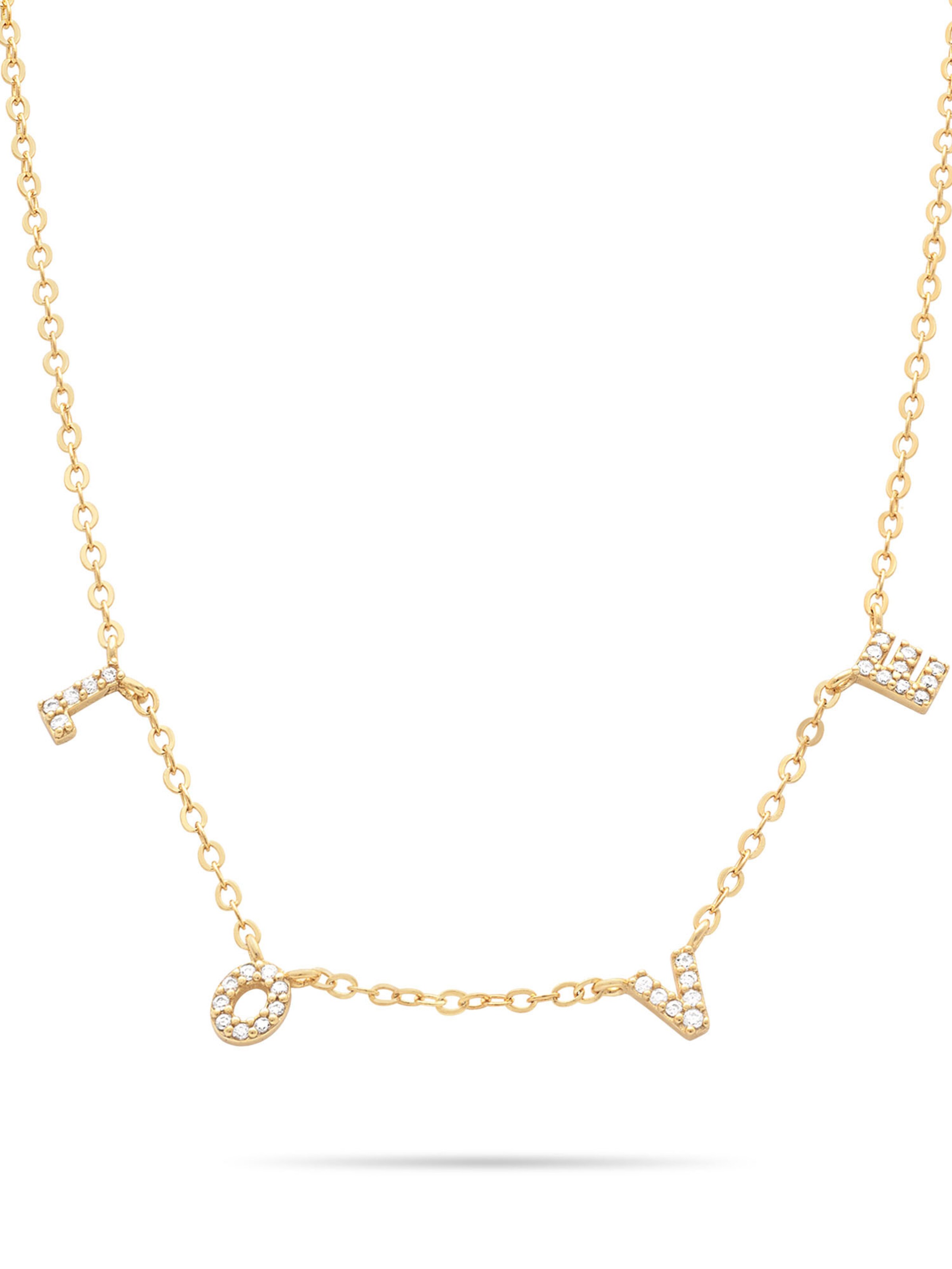 Tamaris Kette 'Silver Love' in Gold