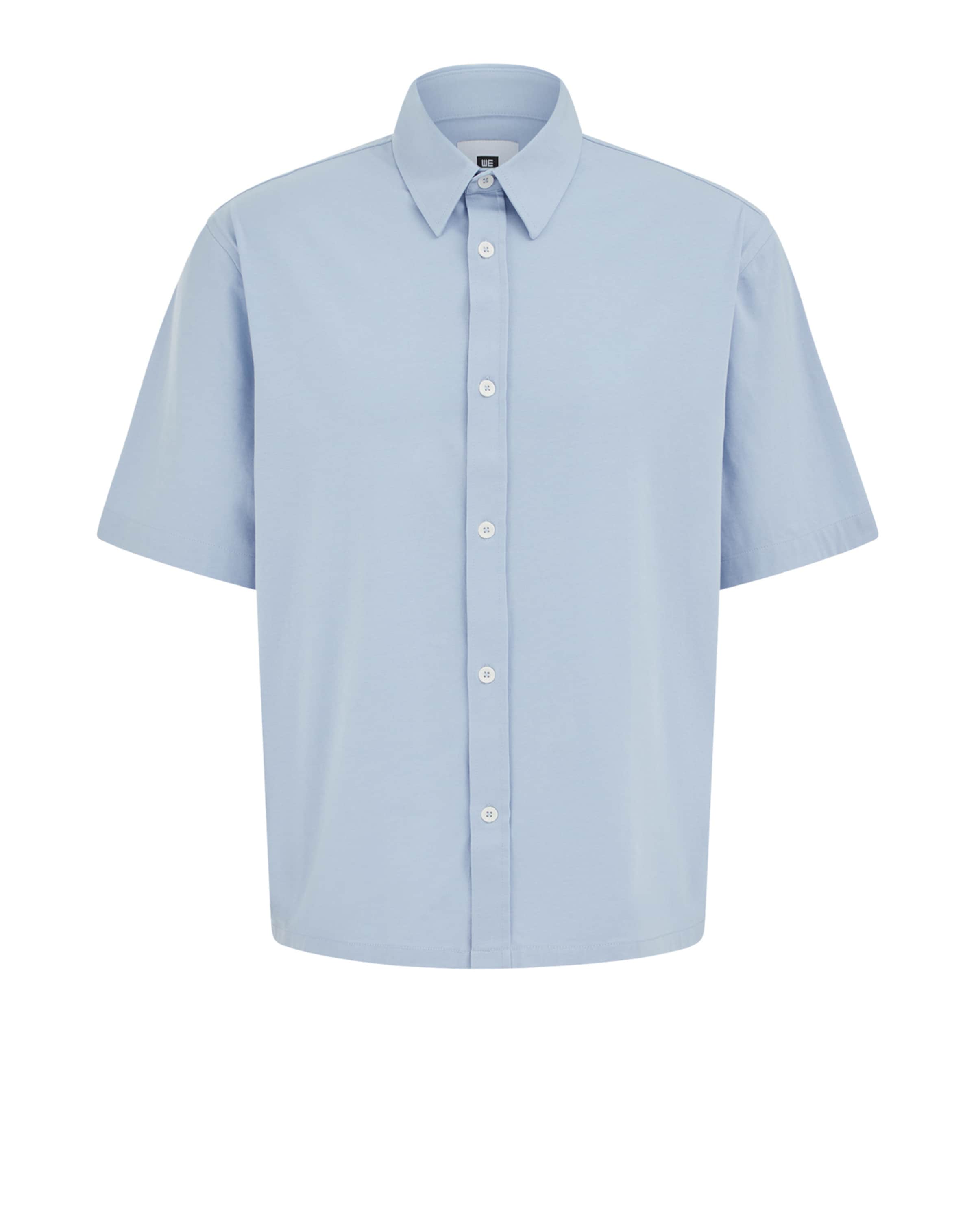 Regular fit Camicia di WE Fashion in blu: frontale