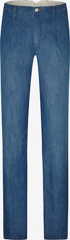 s.Oliver Regular Bandplooi jeans in Blauw: voorkant