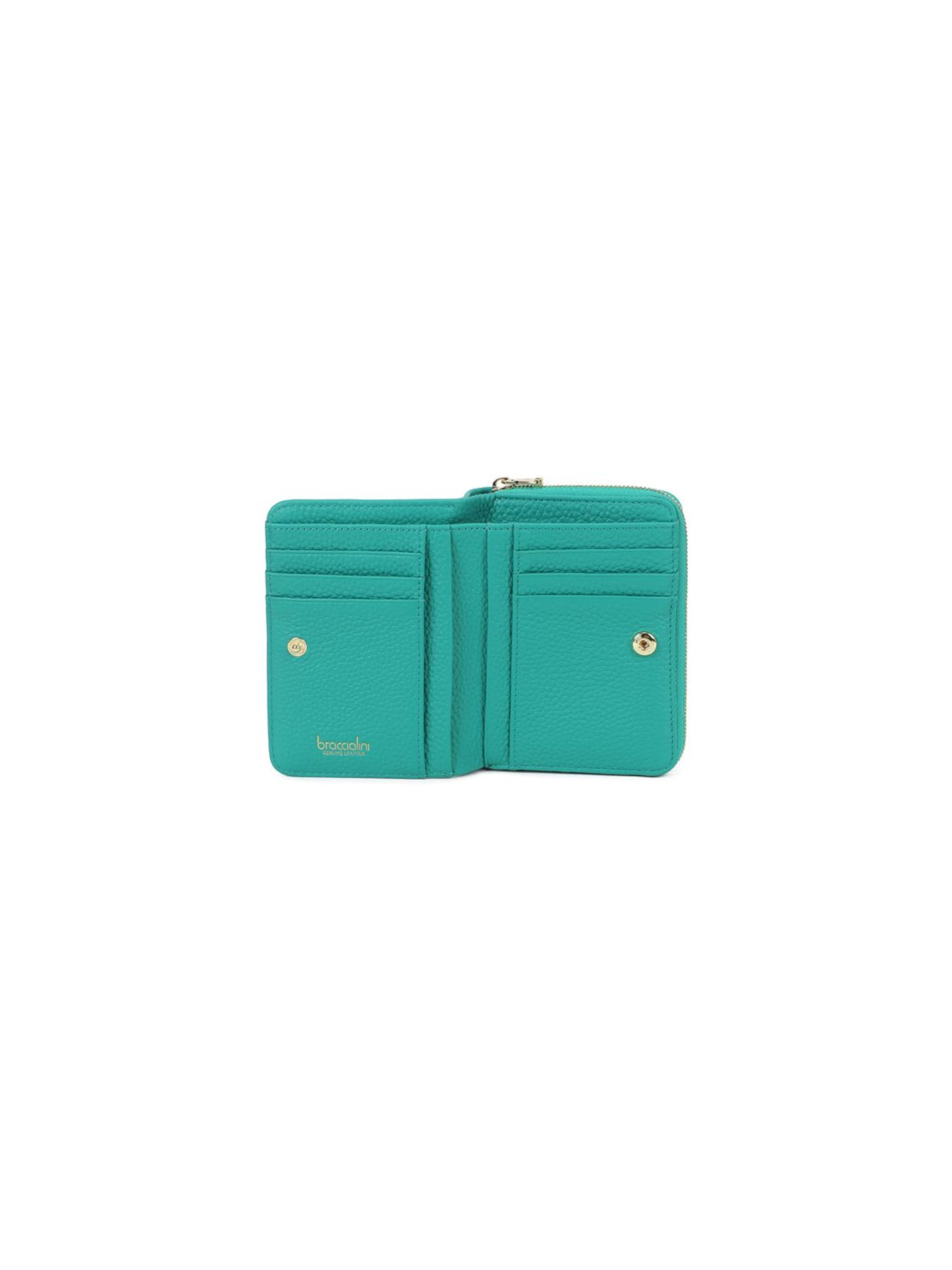 Portamonete 'Basic' di Braccialini in verde