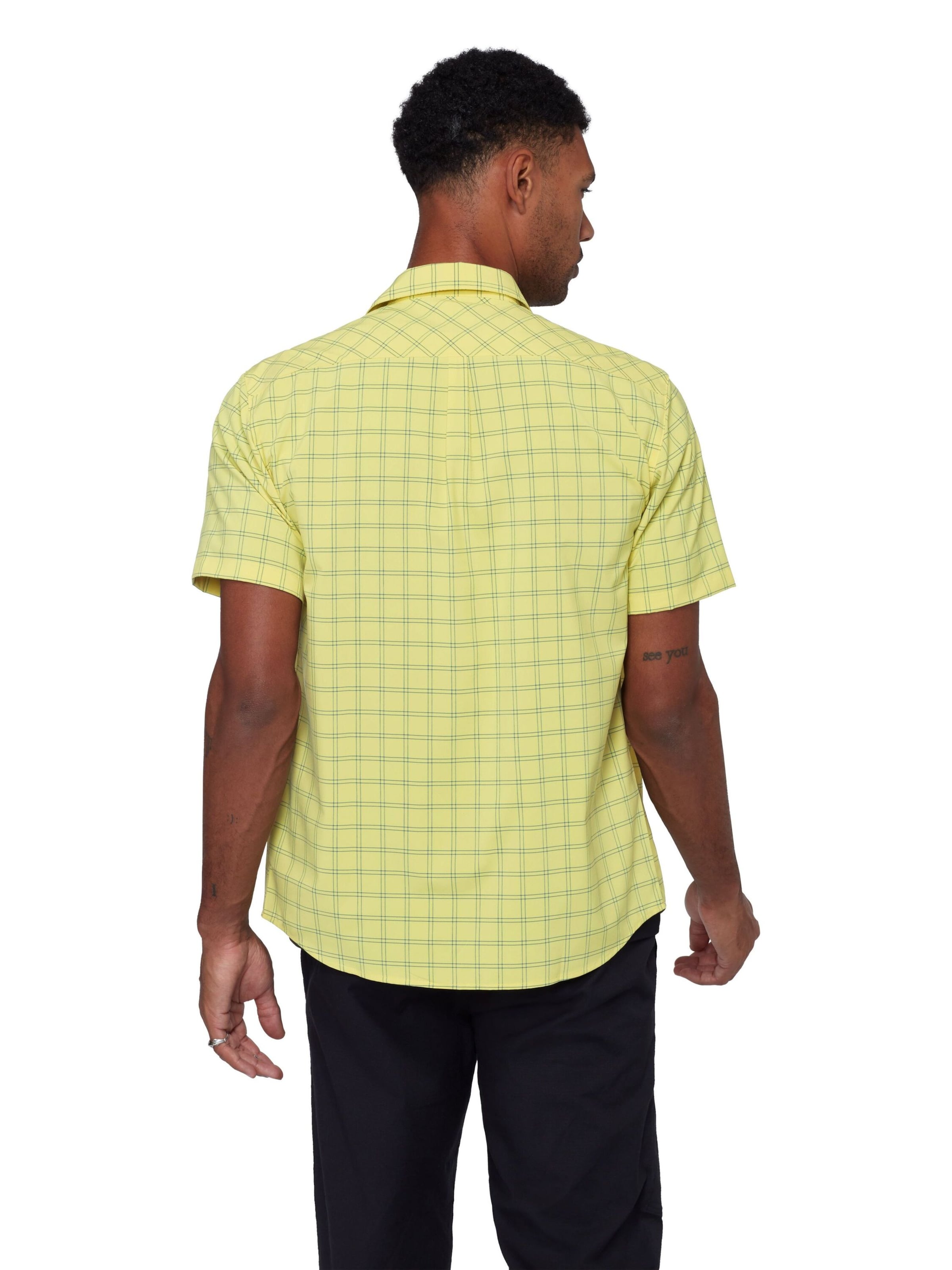 MAMMUT Regular Fit Funktionshemd ‘Lenni’ in Gelb
