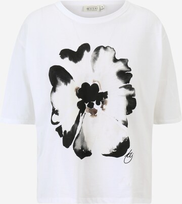Masai Shirt 'MADoreann' in White: front