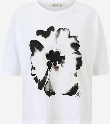 Masai T-Shirt 'MADoreann' in Weiß: predná strana
