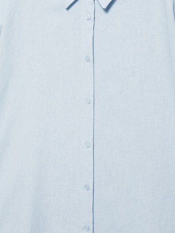 Pull&Bear Bluse in Blau