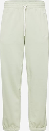Champion Authentic Athletic Apparel Pants in Pastel green / White, Item view