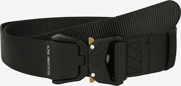 ALPHA INDUSTRIES - Cinturón 'Utility' en negro: frente